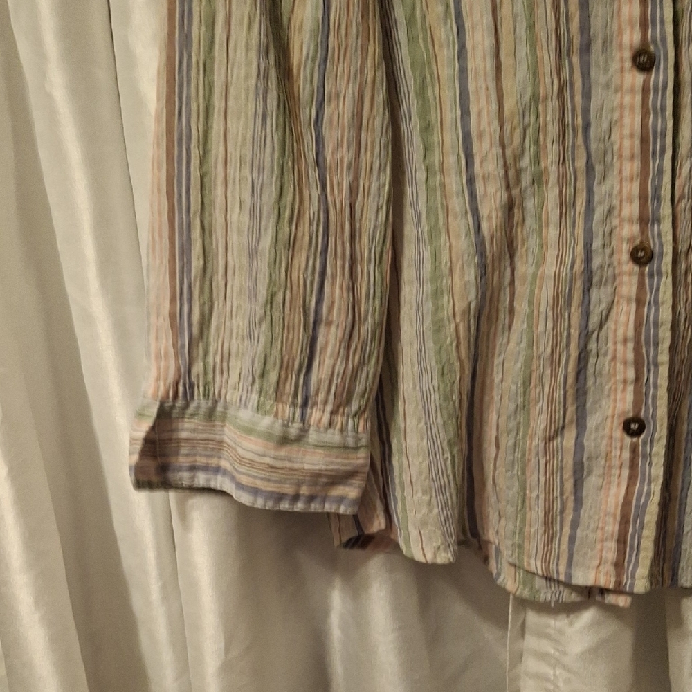 Alfred Dunner Multicolor Striped Shirt 16 ππππ - Picture 6 of 8